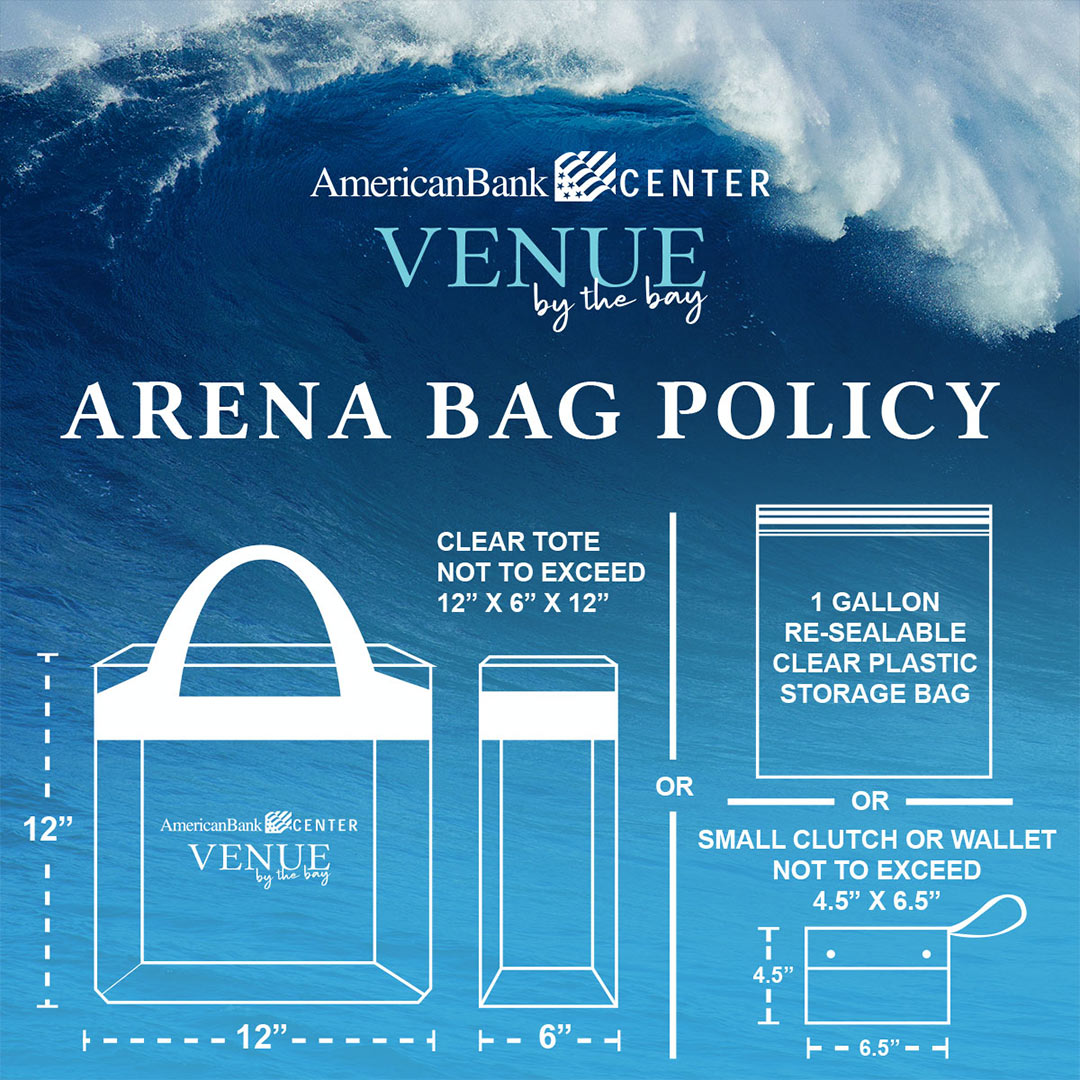 American Bank Center Bag Policy