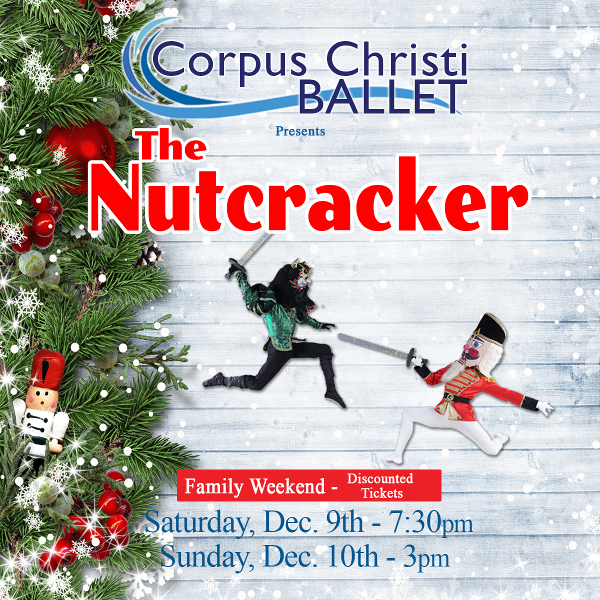 Corpus Christi Ballet Presents The Nutcracker 2023 