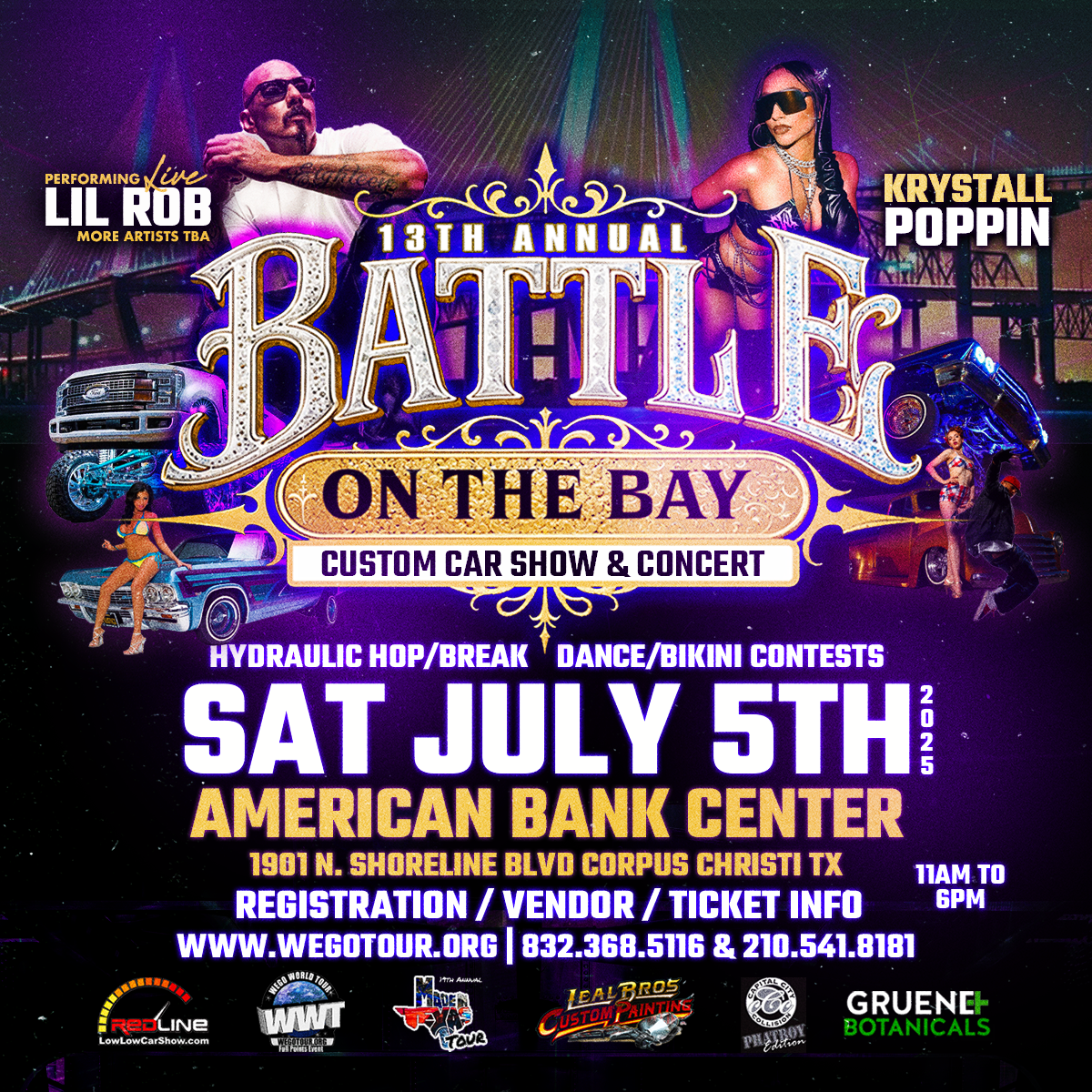Battle on the Bay Custom Car Show 