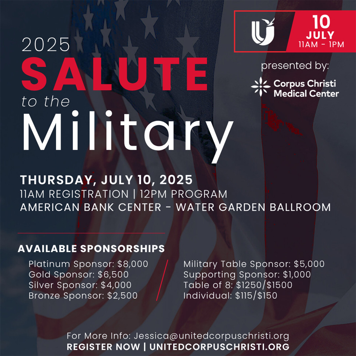 2025 Salute to the Military Luncheon presented by CCMC 