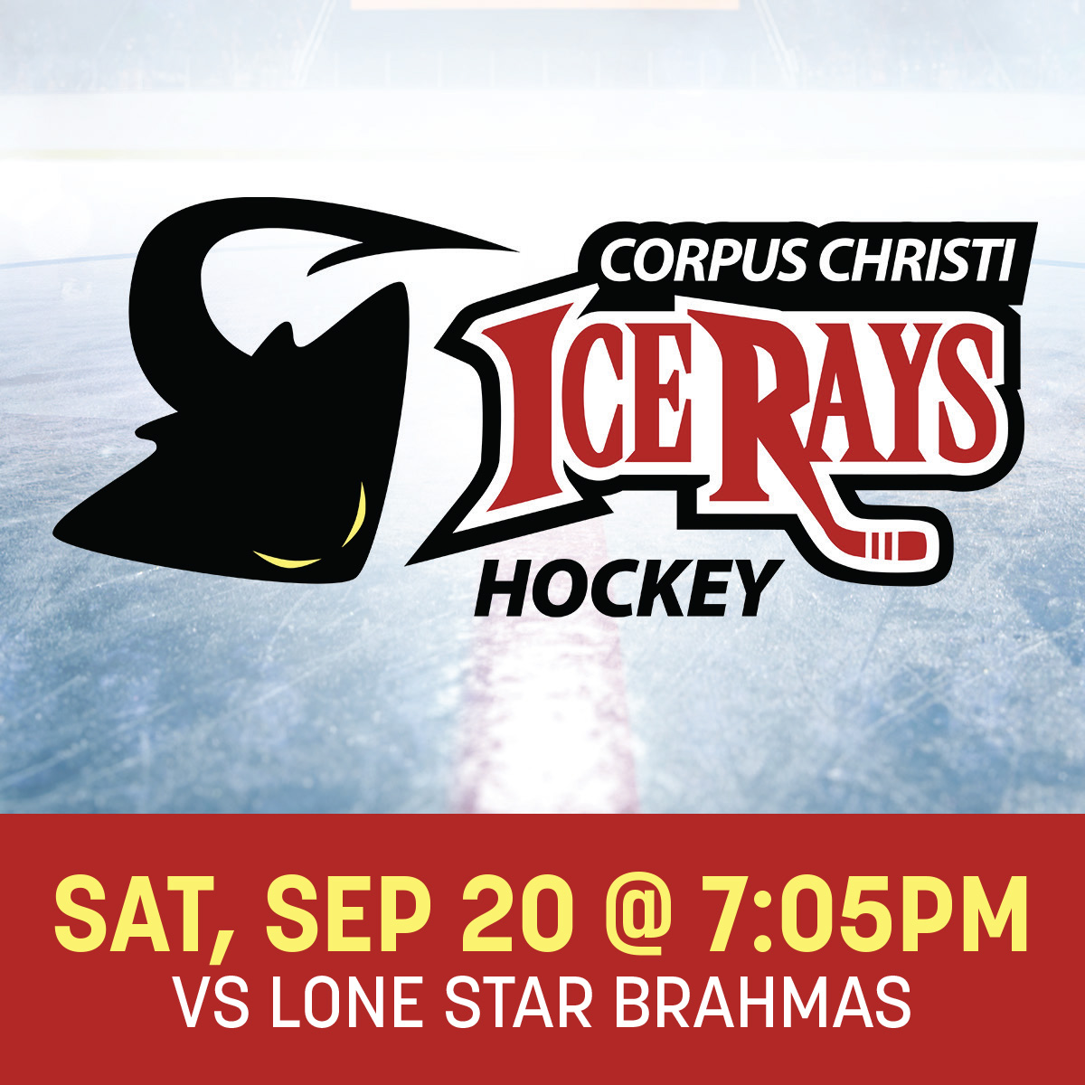 Corpus Christi IceRays vs Lonestar Brahmas 