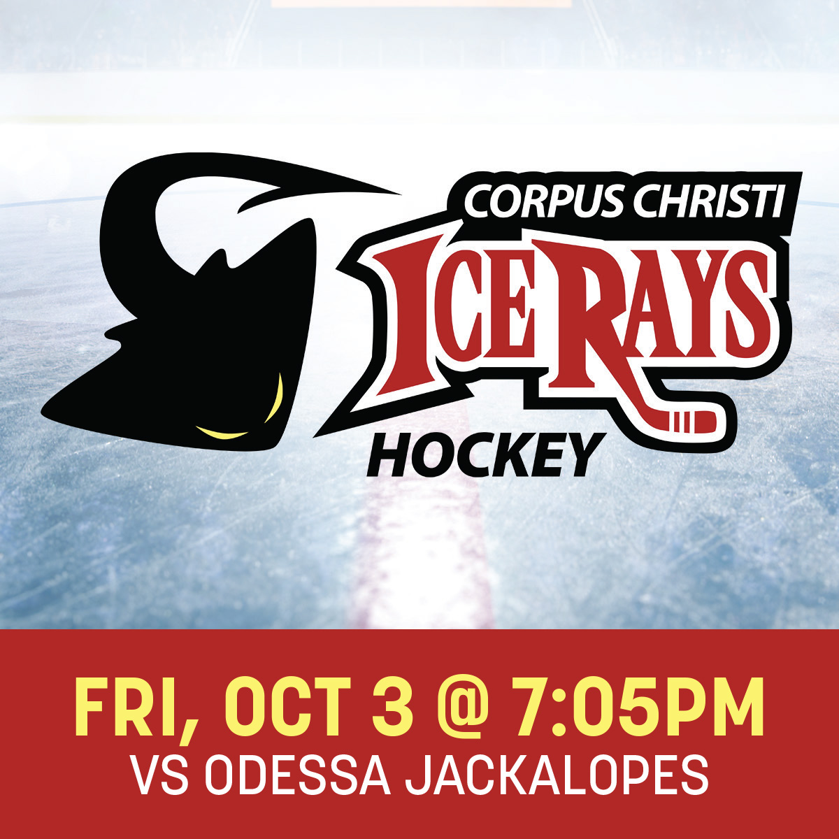 Corpus Christi IceRays vs Odesa Jackalopes 