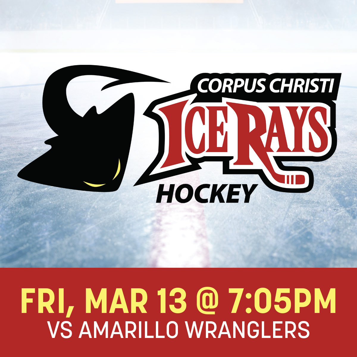 Corpus Christi IceRays vs Amarillo Wranglers 