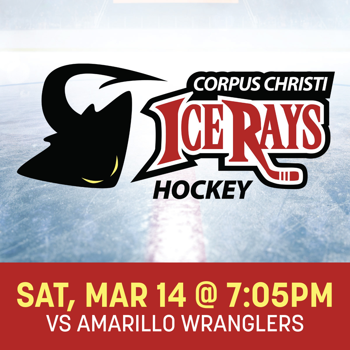 Corpus Christi IceRays vs Amarillo Warriors 